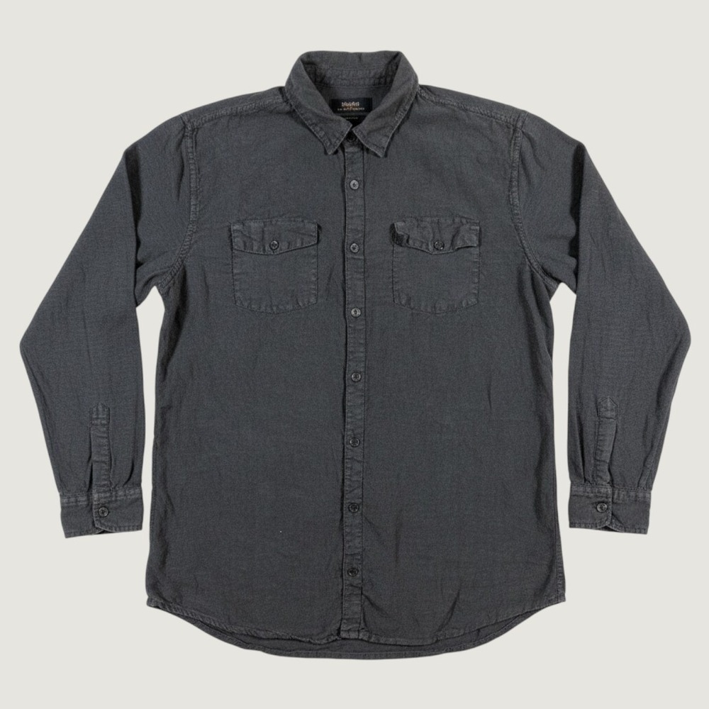 John Varvatos USA Button Down Shirt Mens Large Linen Mixed Y523Q1B